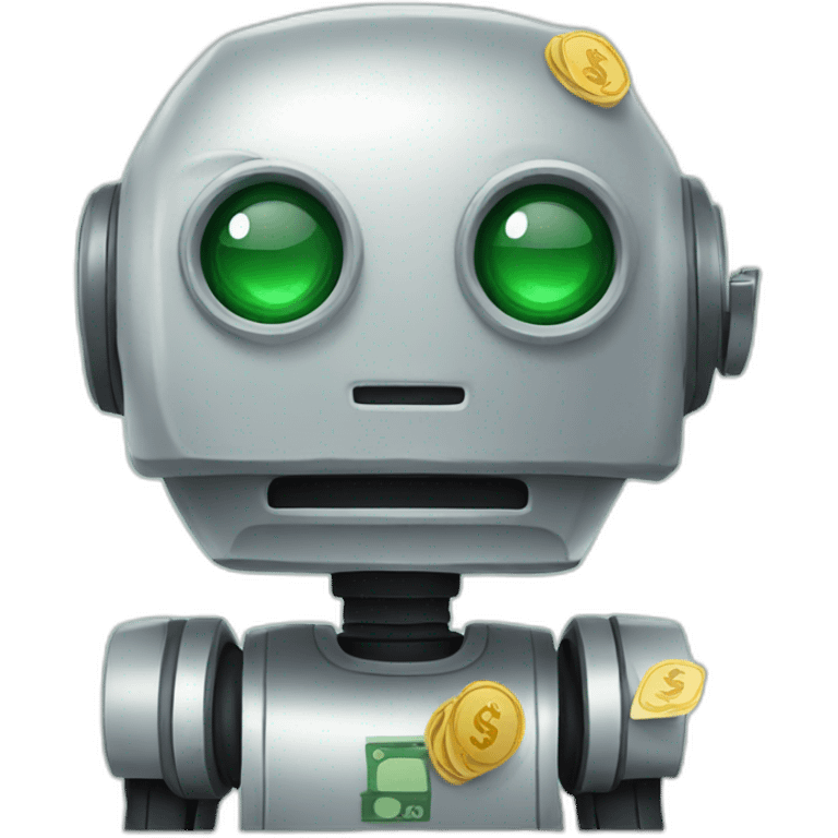 cash robot emoji