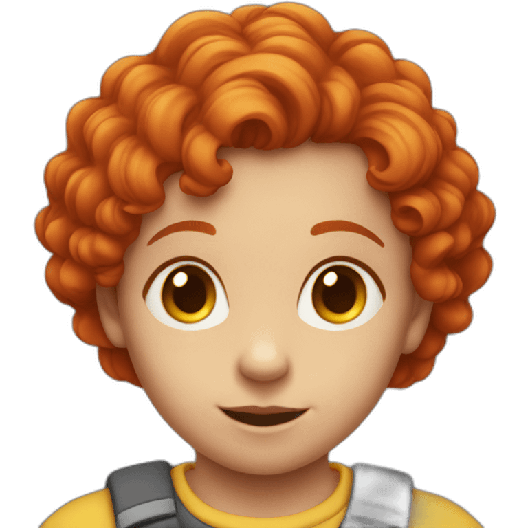 young-child-red-hair-playing-bal emoji