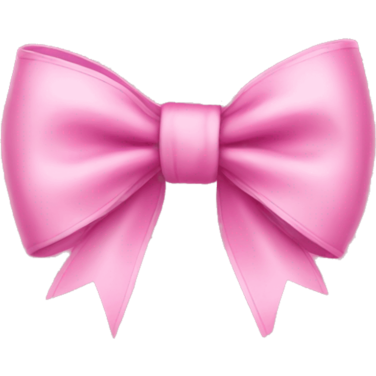 Pink bow emoji