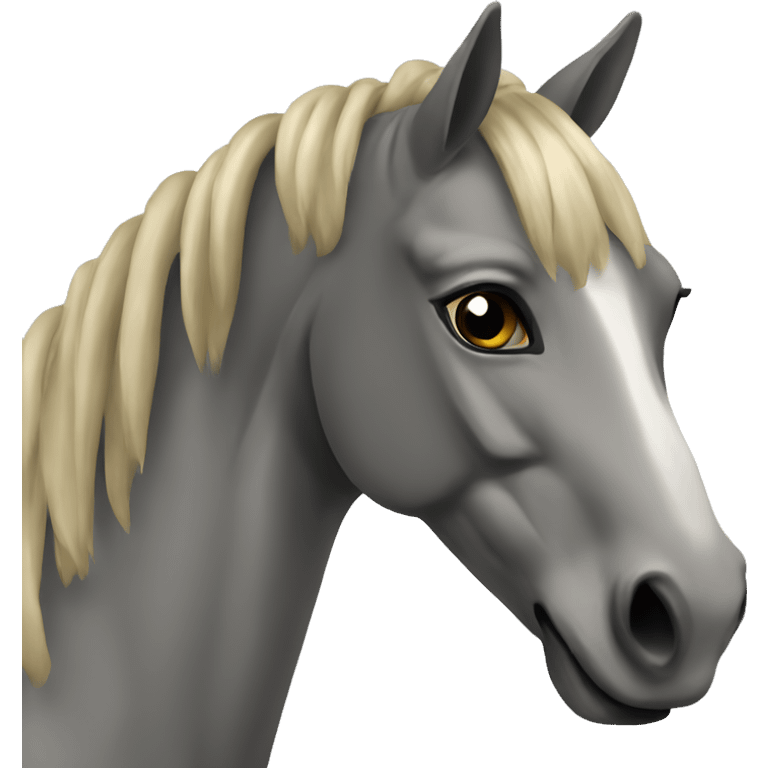 Cheval en or emoji