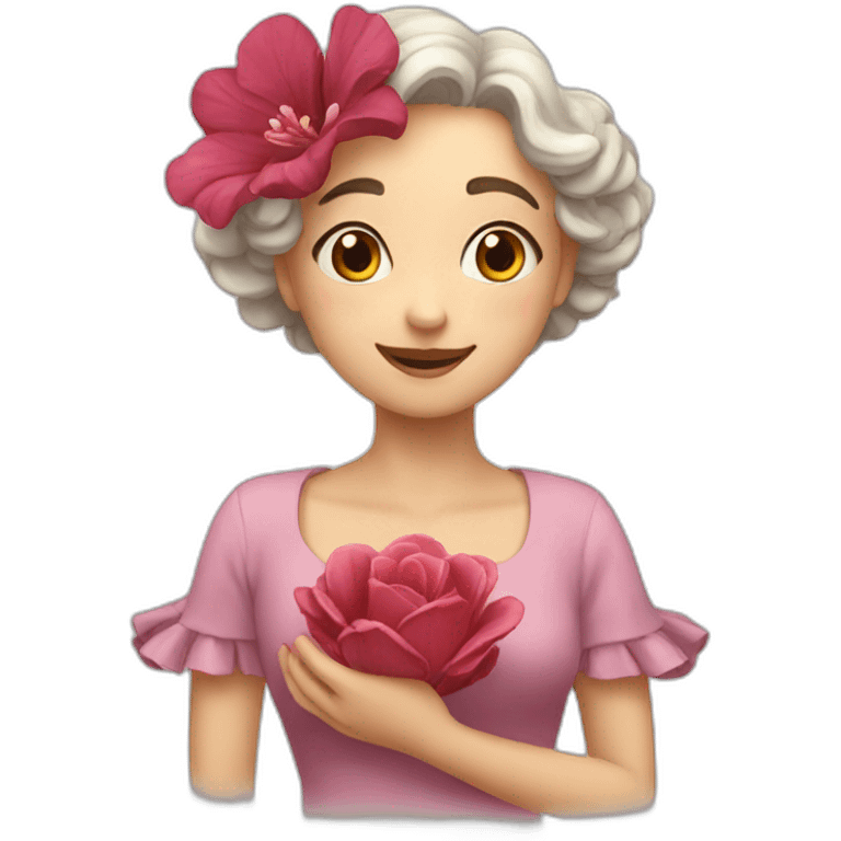 Flor de amour emoji