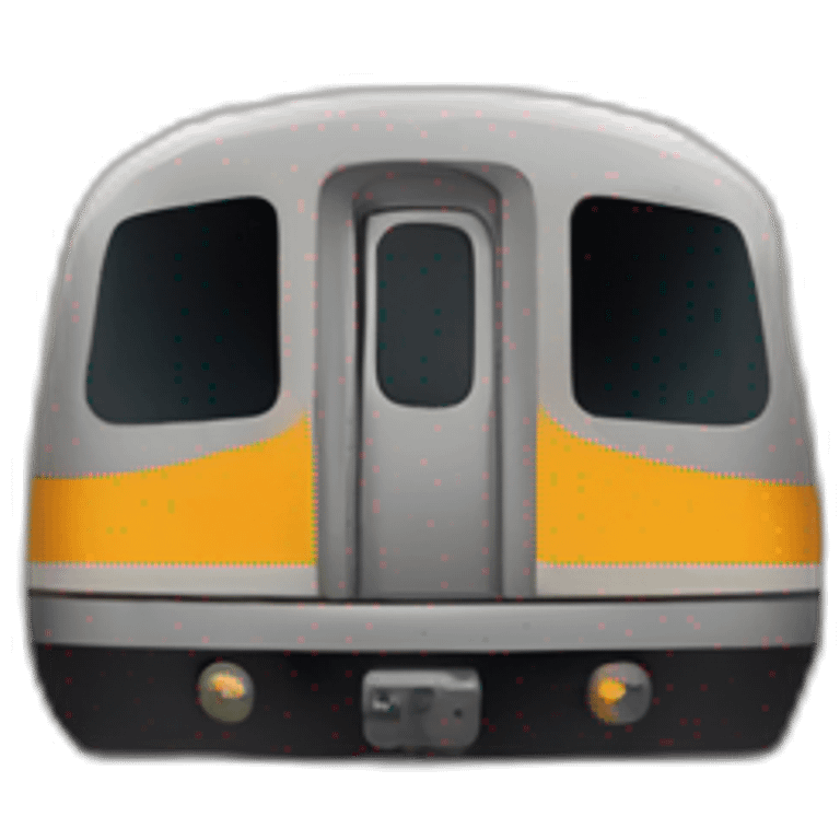 underground train transport tunnel emoji