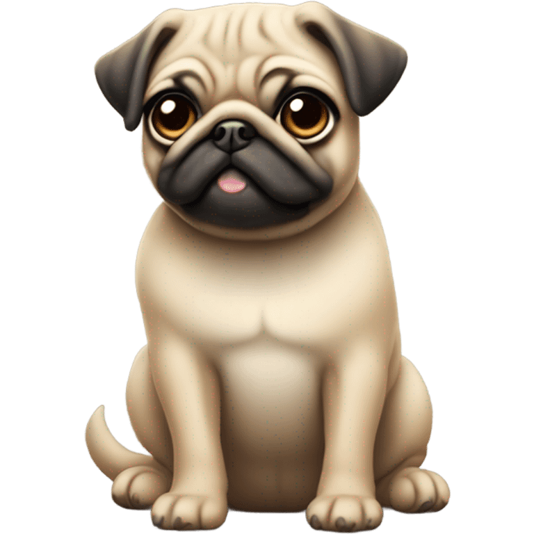 Pug emoji