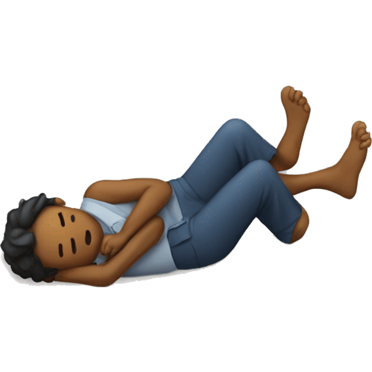 lie down emoji