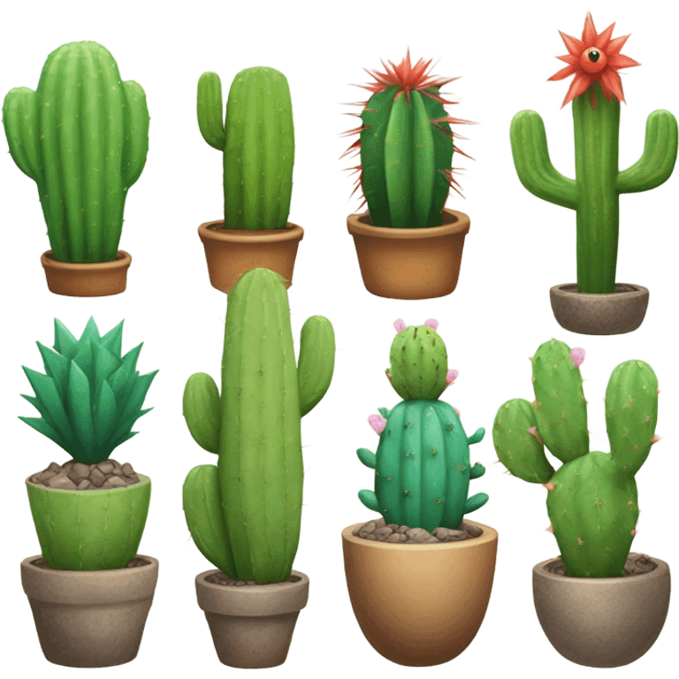 Cacti from final fantasy emoji