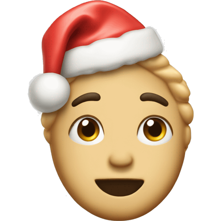 Christmas sugar cookie emoji