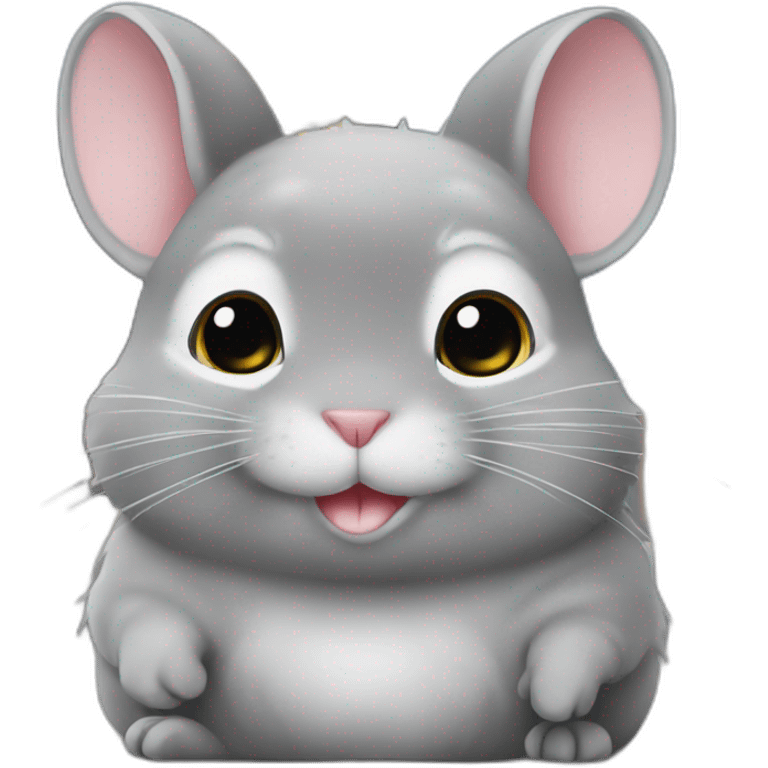 chinchilla in city emoji