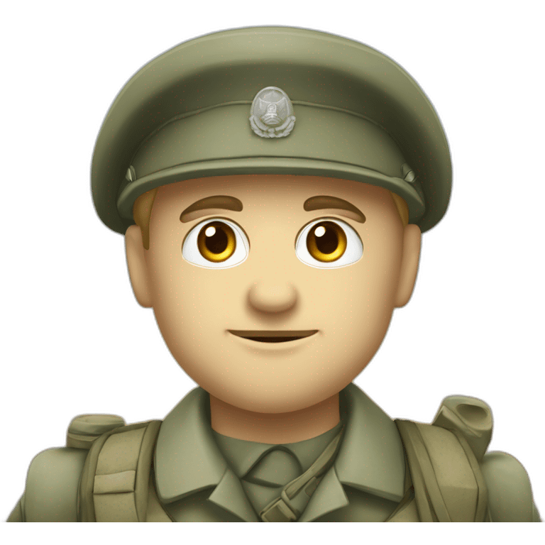 Soldat allemand blanc seconde guerre mondiale emoji