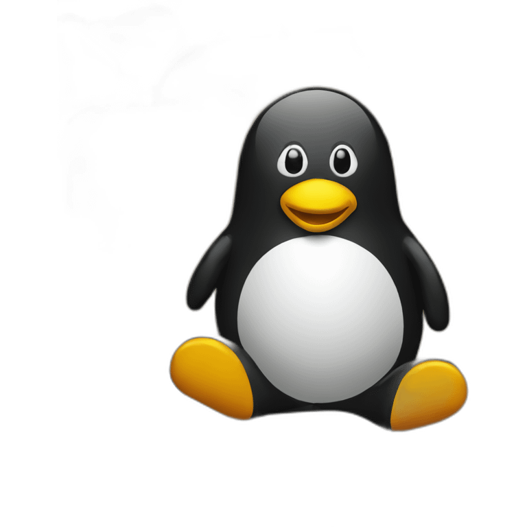 Linux on the rocks emoji