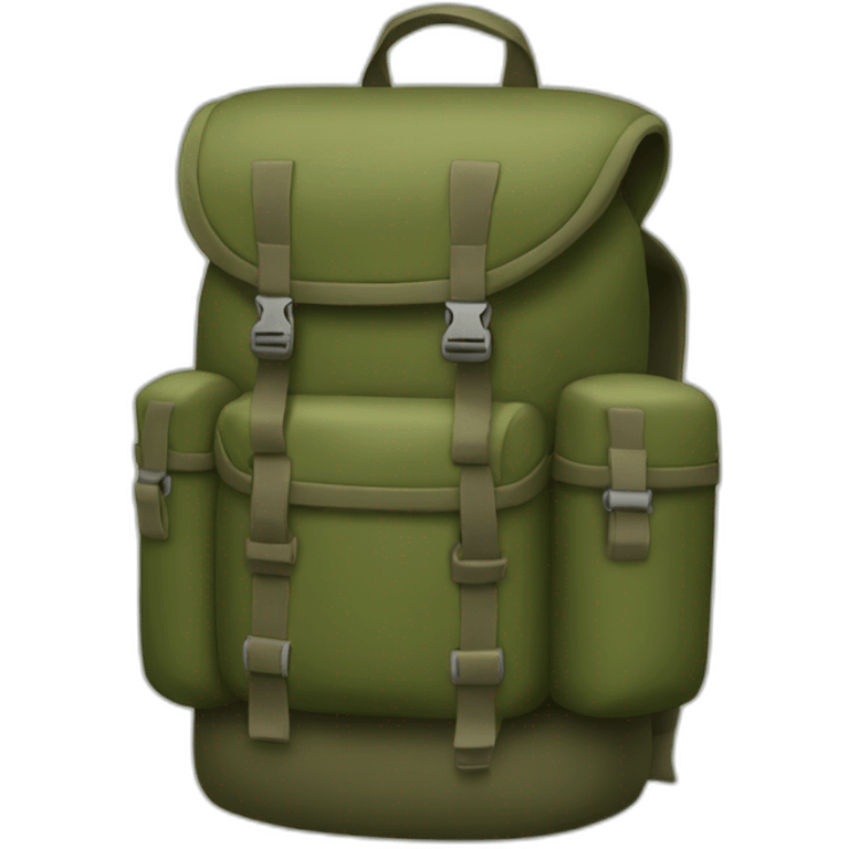 army rucksack emoji