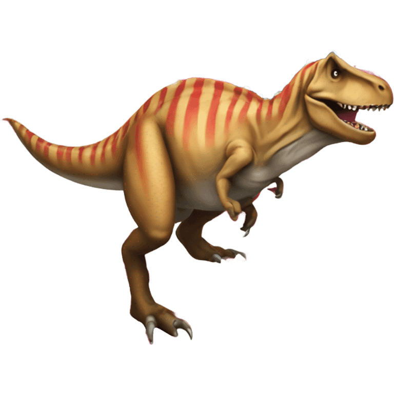 American Flag Trex emoji