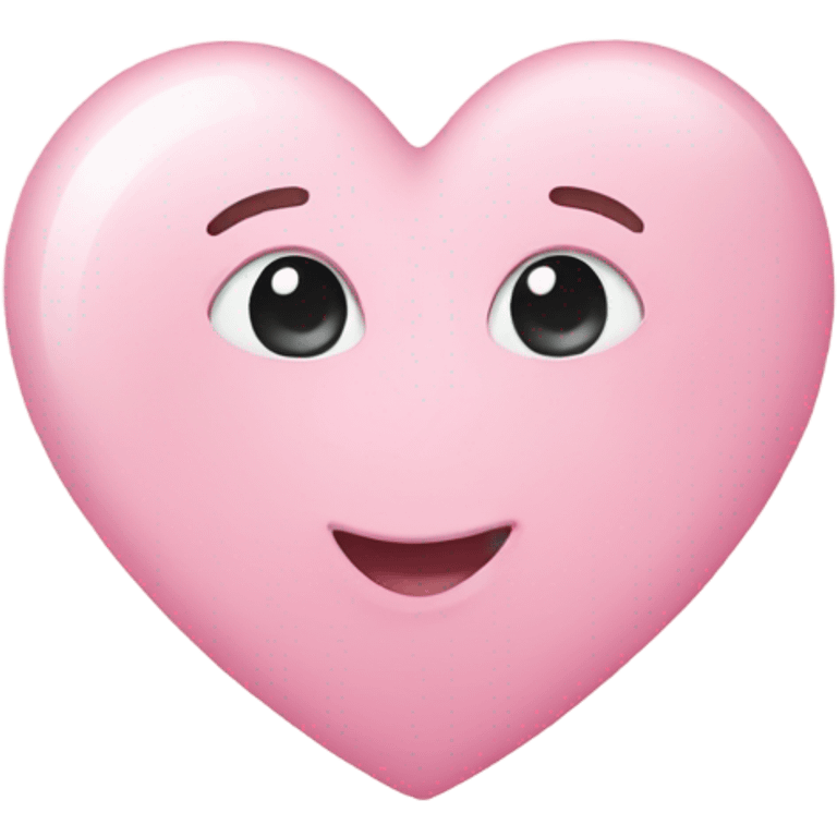 baby pink heart emoji