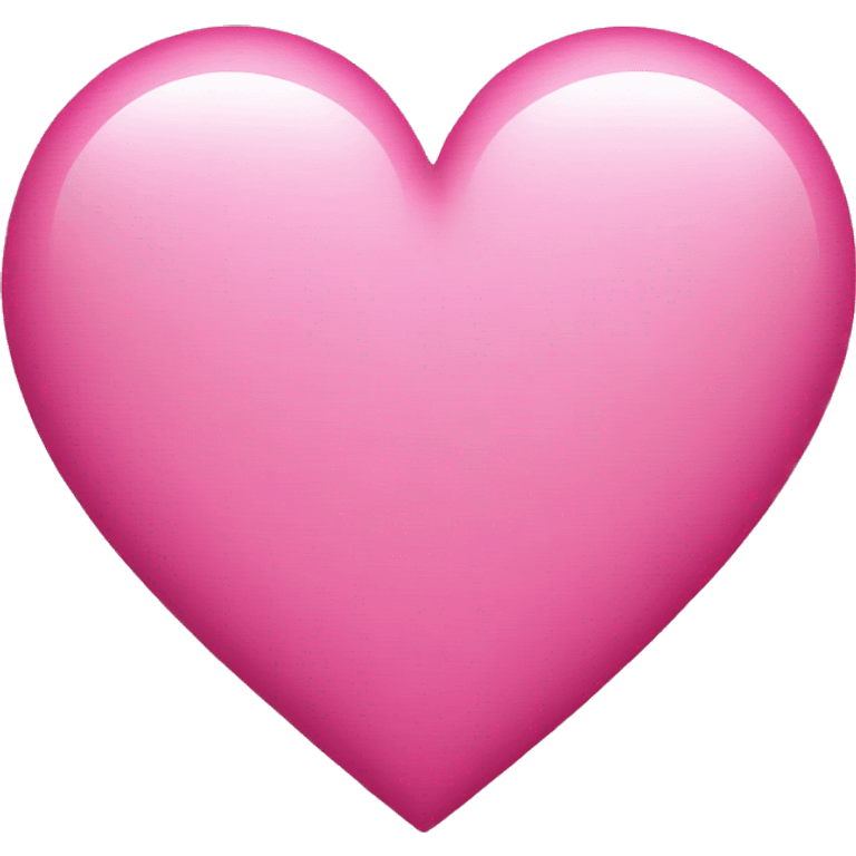 Pink heart emoji