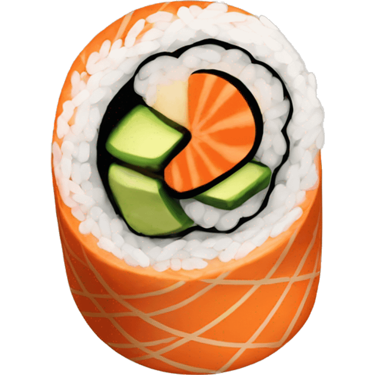 Sushi roll emoji