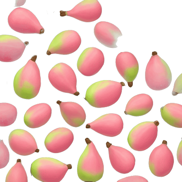 Pink guava emoji