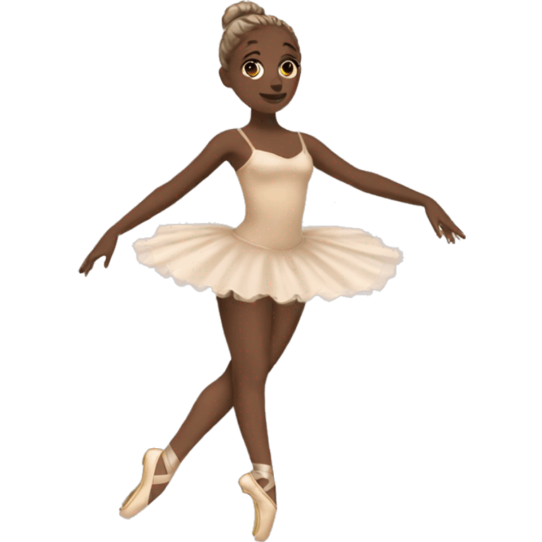 Beige aesthetic Ballerina  emoji