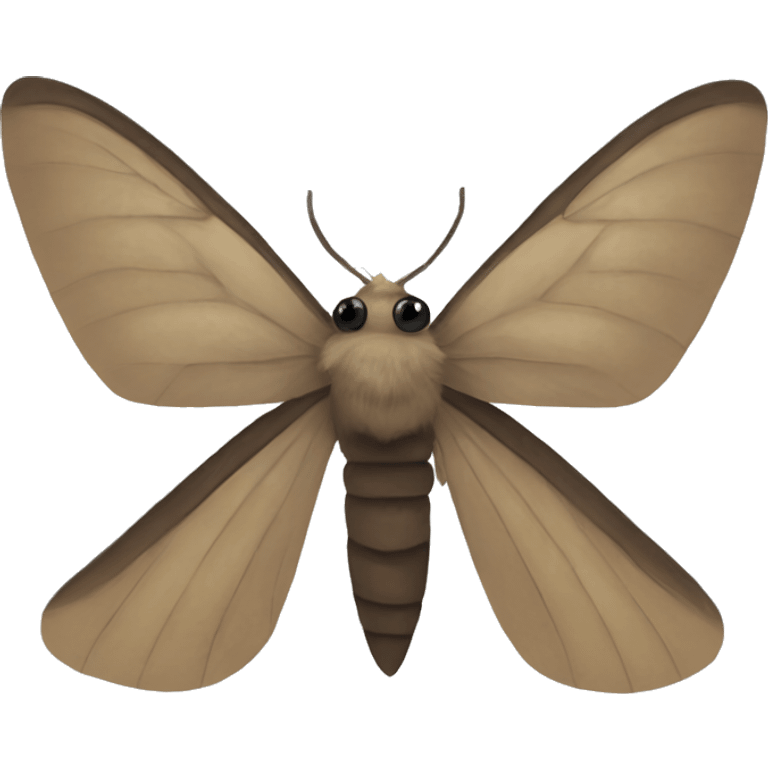 Moth emoji