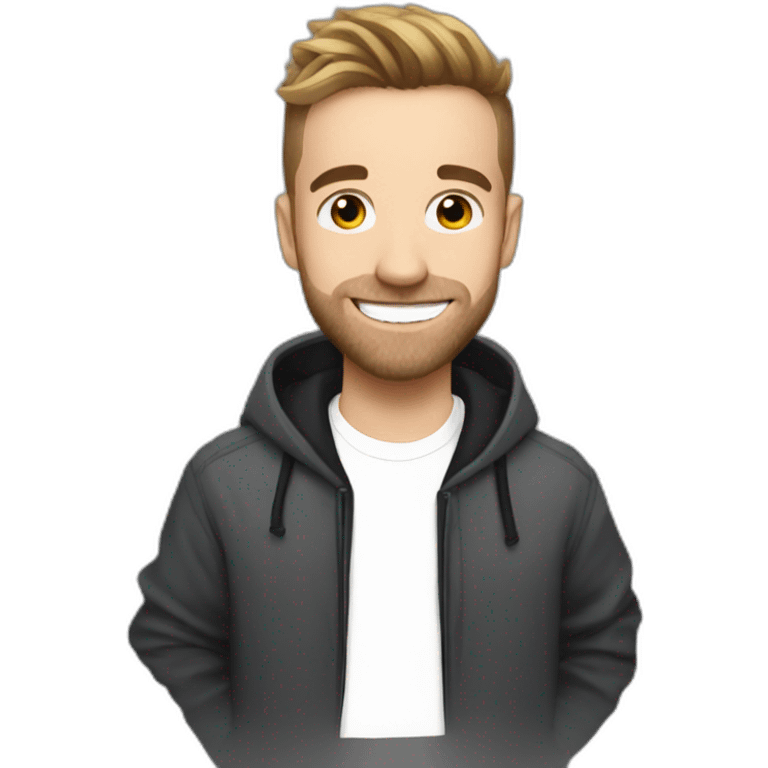 La youtubeur Squeezie  emoji