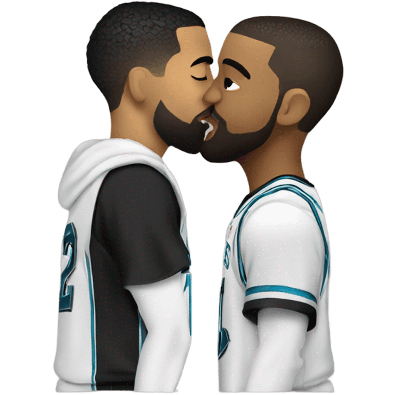 Drake kiss kendrick emoji