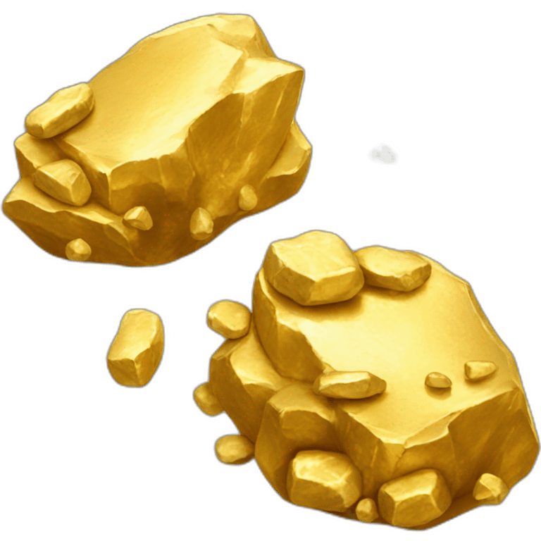 Gold nuggets emoji