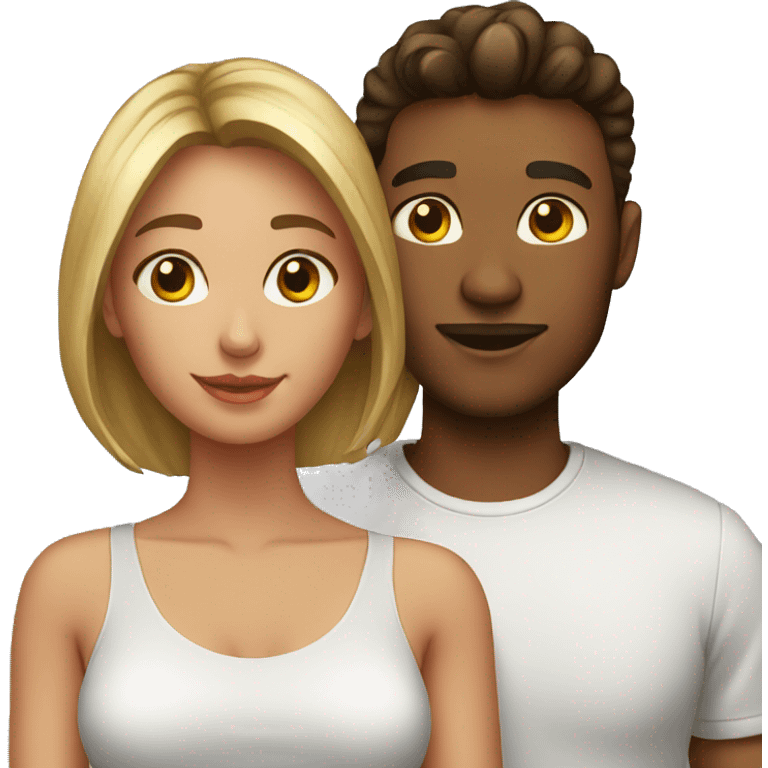 young couple emoji