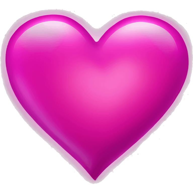 hot pink galaxy heart emoji