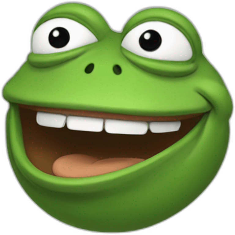 laughing pepe emoji