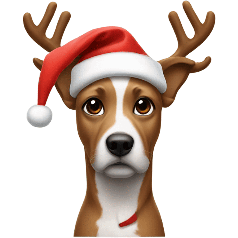 Dogs christmans emoji