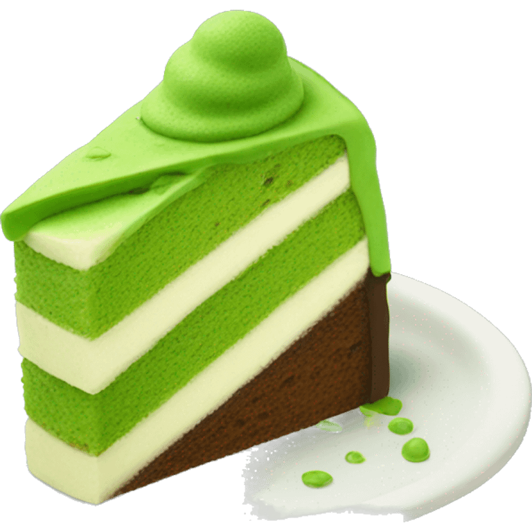 matcha cake emoji