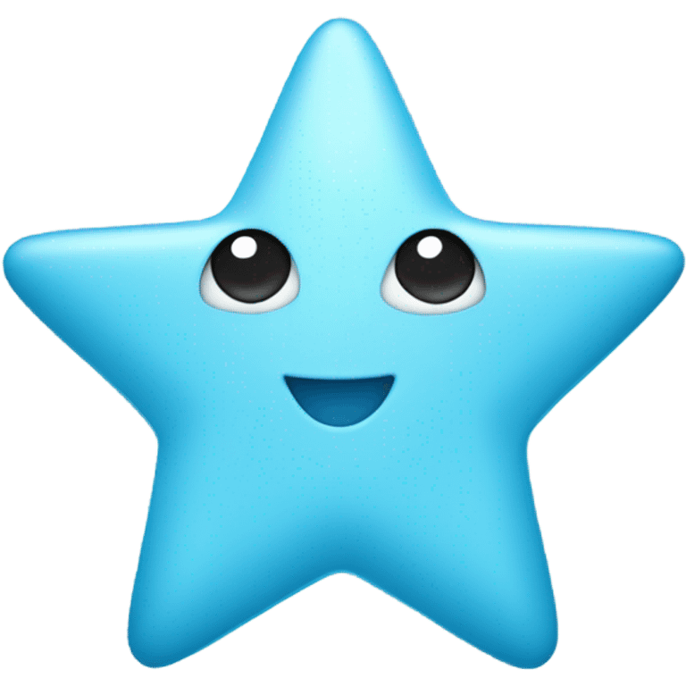 baby blue star emoji