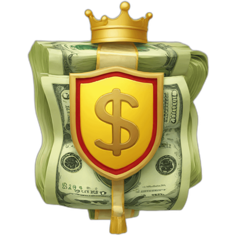 money-sign-coat-of-arms emoji