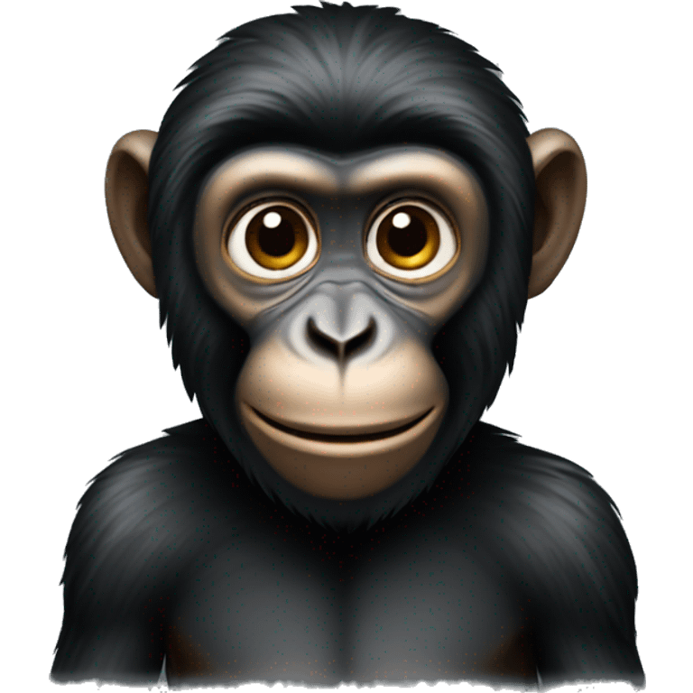 black monkey emoji