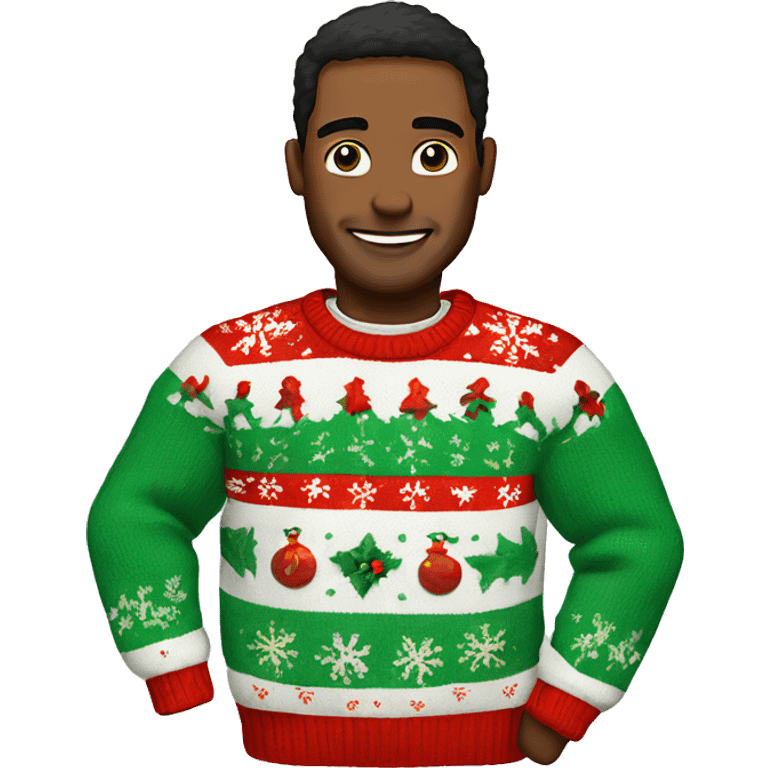 christmas sweater emoji