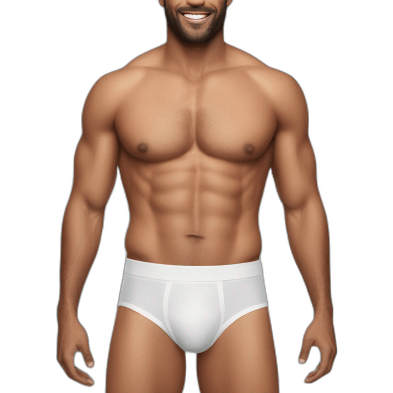 Men in jockstrap emoji