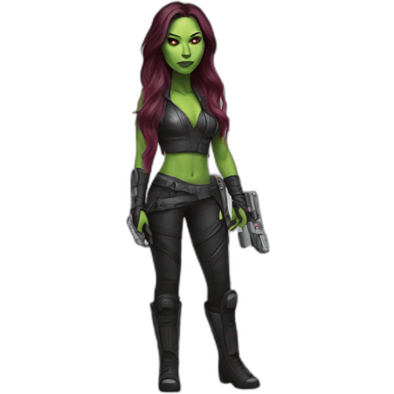  Gamora listen music emoji