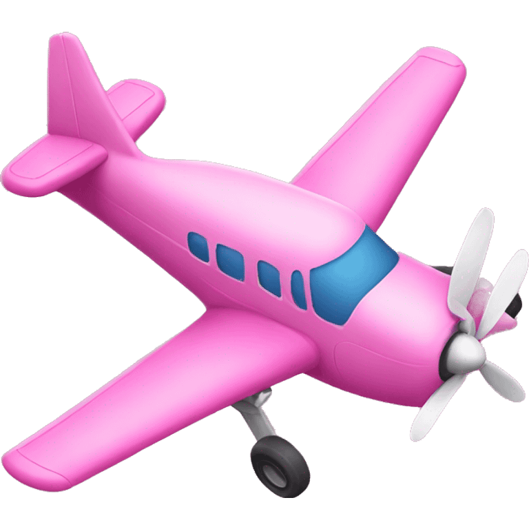 Pink plane  emoji