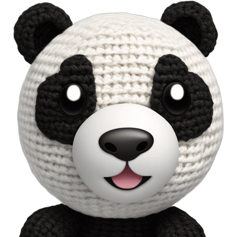 Crochet Panda emoji