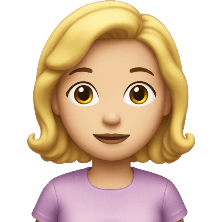 Lucy from Peanuts emoji