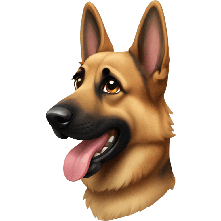 german shepard emoji