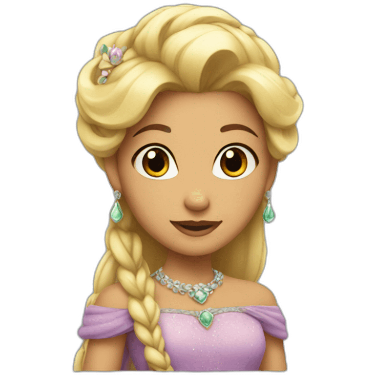 Leía princess emoji