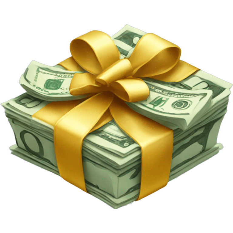 Money as a gift  emoji