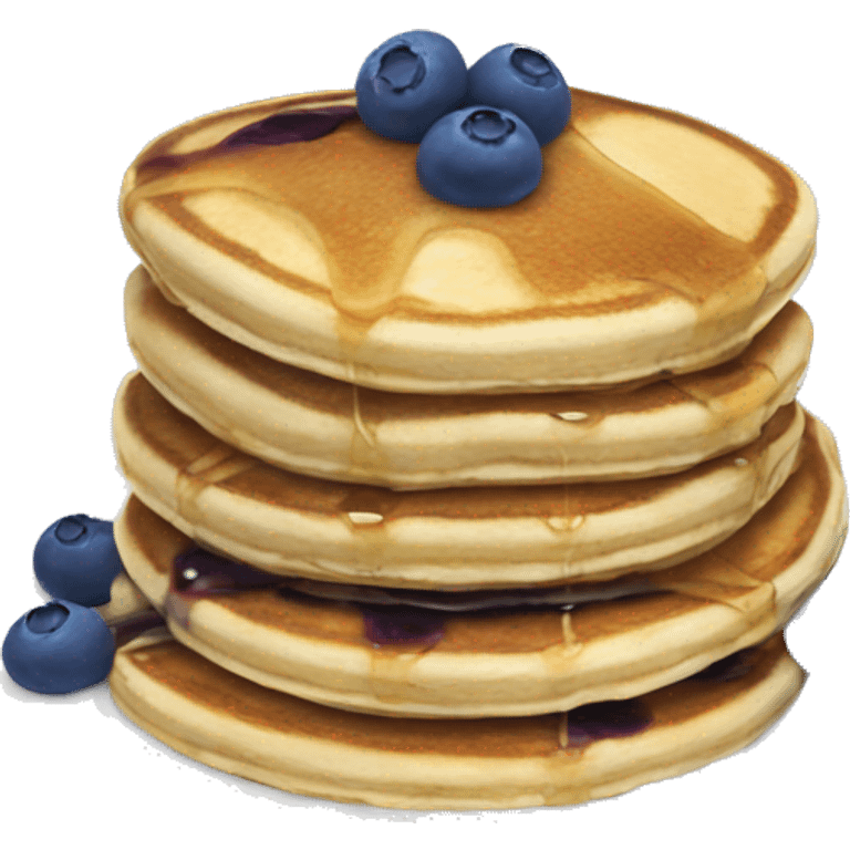 Blueberry pancakes  emoji