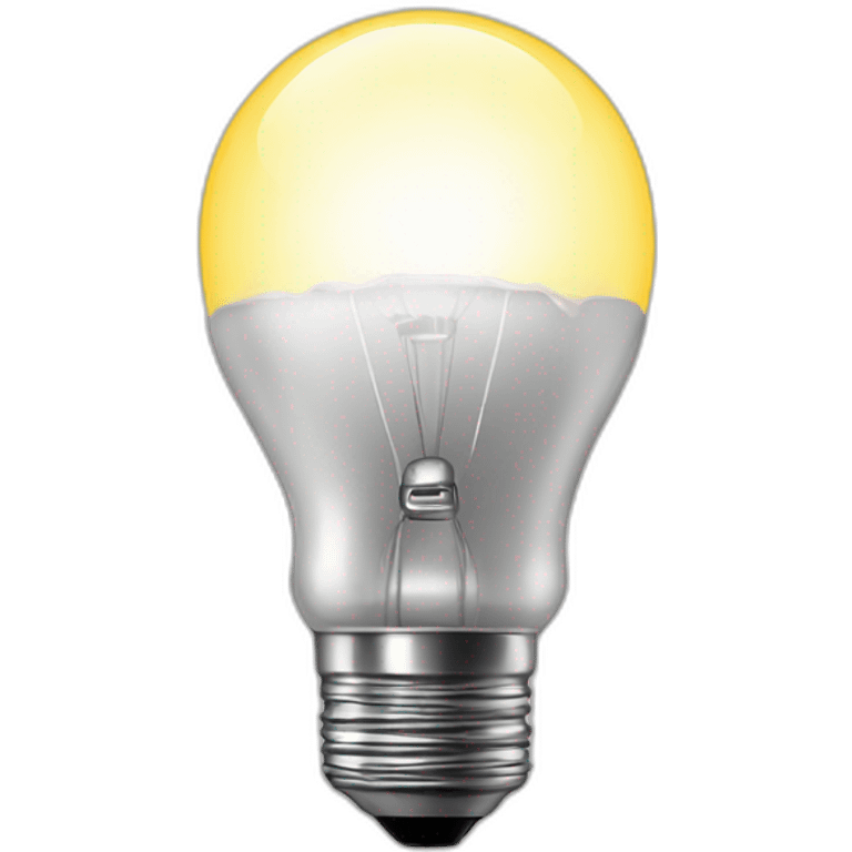 light bulb idea emoji