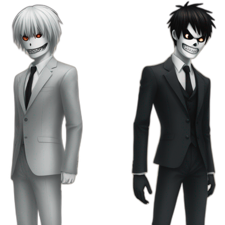 Light yagami and ryuk emoji