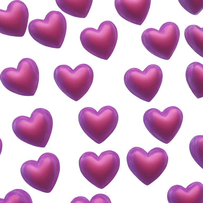 Heart holographic  emoji