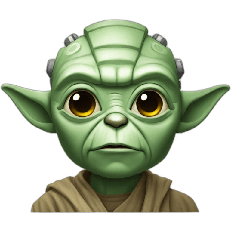 robot yoda emoji