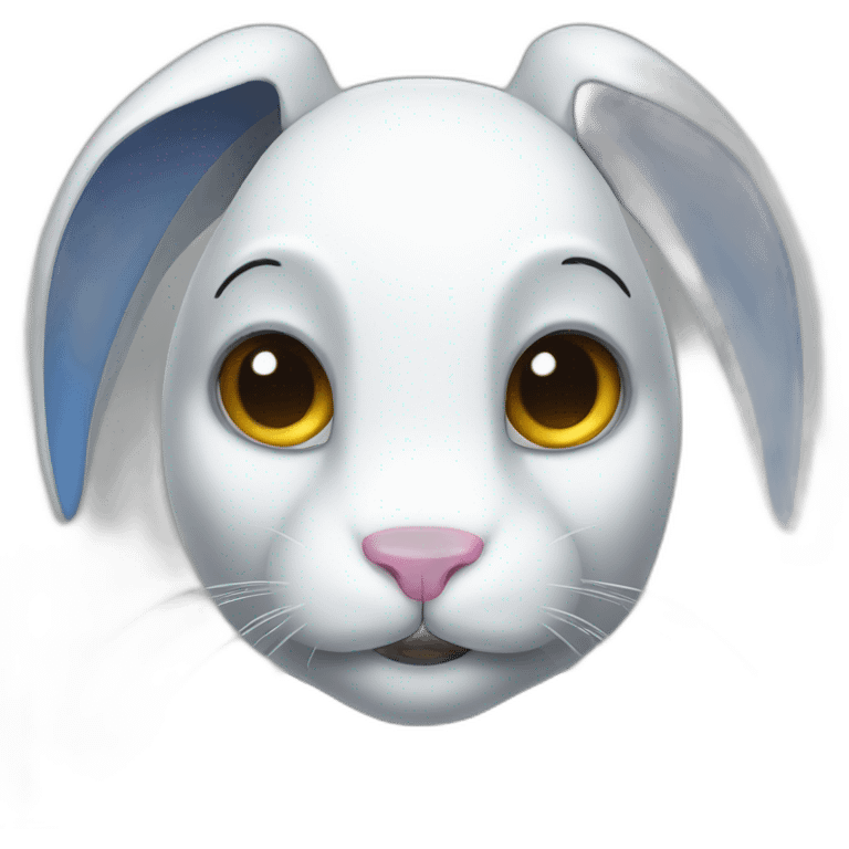 Robot rabbit emoji