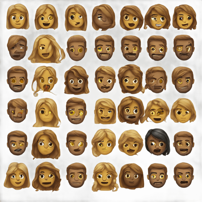 Lindos emojis de rol emoji