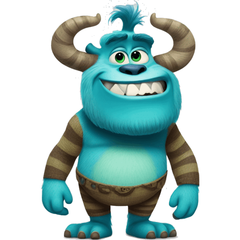 sulley disney pixar emoji