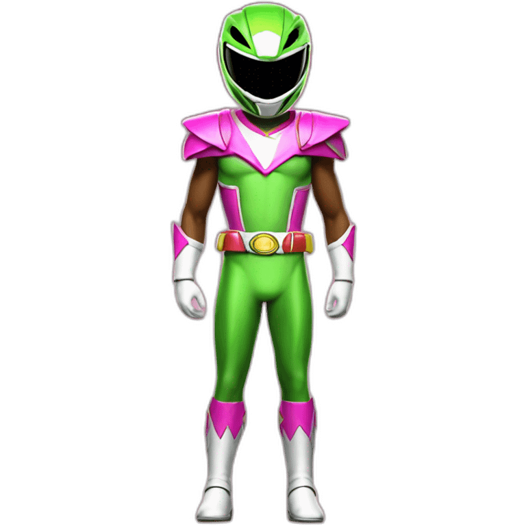 dawn power ranger full body emoji